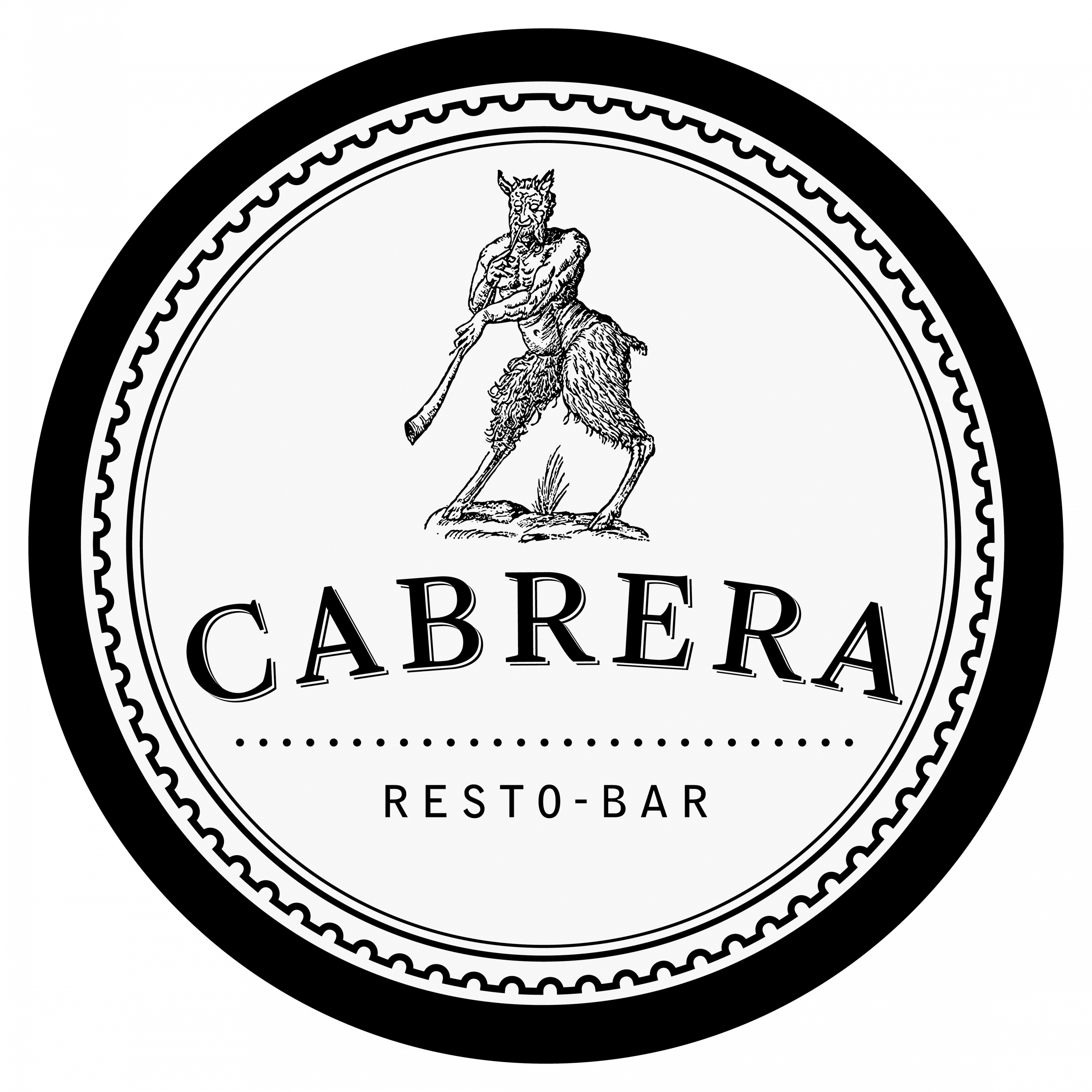Logo de Cabrera Resto-Bar en PNG