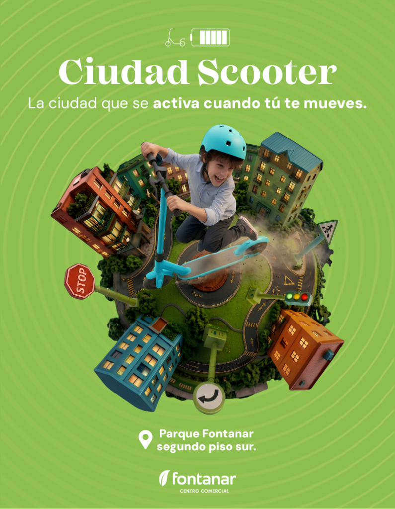 Banner entretenimiento cuidad scooter